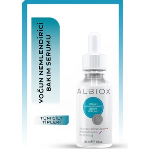 Nemlendirici Bakım Serumu (Hyaluronic Acid, + Phanthenol + Peptid) 30 ml