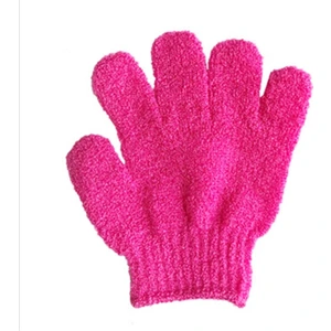 YKD Store 5 Adet Banyo Peeling Büyücü Büyücü Ovma Eldivenleri Kırmızı (Yurt Dışından)