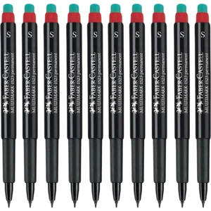 Multimark 1523 S Asetat Kalemi 0.4 mm Kırmızı 10 Adet