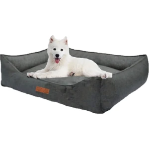 petty comfort pet supplies petty comfort Köpek Yatağı-Orta Irk Köpek Yatağı-Büyük Irk Köpek Yatağı-Silinebilir-Tamamı Fermuarlı (Antrasit,medium)