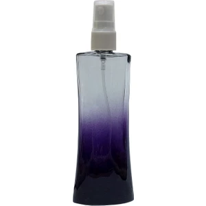 10 Adet 100 ml Renkli Cam Parfüm ve Kolonya Şişesi Beyaz Sprey
