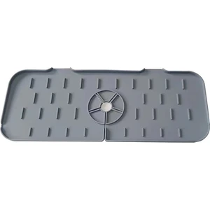 Su Tutucu Mat Tpr Musluk Arkasında Kendinden Tahliye Lavabo Kurutma Matı Aşınmaya Dayanıklı (Yurt Dışından)