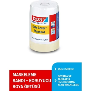 Bantlı Pratik Örtü, 25M:550MM