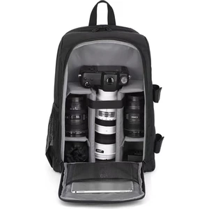 Kim Nolan Jinnolang Slr Dijital Kamera Çantası Omuz Açık Fotoğraf Çantası Profesyonel Açık Su Geçirmez Aşınmaya Dayanıklı Sırt Çantası (Yurt Dışından)