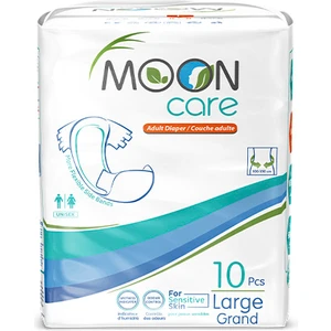Moon Care Belbantlı Yetişkin Hasta Bezi - Large - 10 Adet