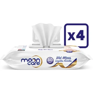 Moon Care Islak Bebek Havlusu  4 x 80