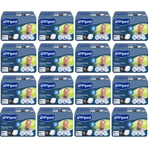 Mesane Pedi Klasik 12'li Medium Orta Erkek 16 Paket