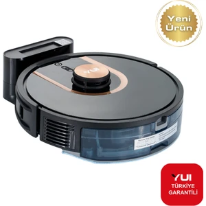 S7 Nomopzone Özellikli Akıllı Robot Vacuum & Mop Süpürge Siyah(Yui Türkiye Garantili)