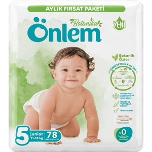 Botanika 5 Numara Junior Bebek Bezi 78 Adet