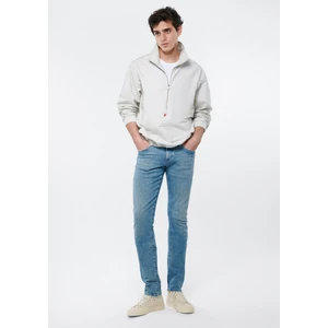 Erkek JAKE Eskitilmiş Mavi Pro Jean Pantolon 0042283801