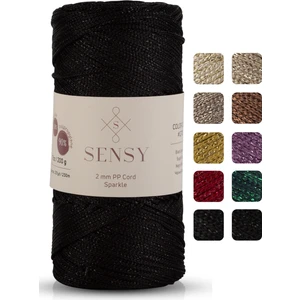 Premium Simli 200 gr Polyester Makrome Ipi 2 mm - 230 M Supla Ip ve Çanta Ipliği