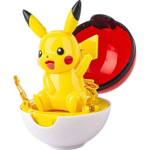 Pokemon Top Sürpriz Serileri Deformasyon Oyuncakları - Pikachu (Yurt Dışından)