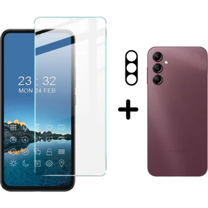 Samsung Galaxy A34 5g Temperli Cam Ekran Koruyucu ve Kamera Lens Koruyucu Seti