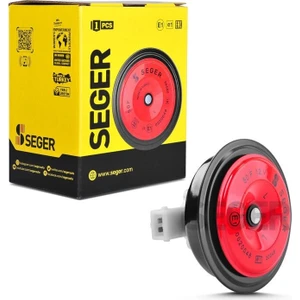 SEGER-50F Midi Disk Korna 12V (Didit), Kalın Ses, Jpt Soket (Dacia, Renault, Citreon, Peugeot)