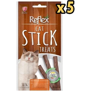 Tavuklu Ördekli Kedi Ödül Çubuğu 5 gr x 3 x 5 Adet
