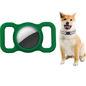 Airtag Silikon Kılıf Evcil Hayvan Tasmasına Takılabilir Arkası Kapalı Düşmez Kopmaz Yıkanabilir