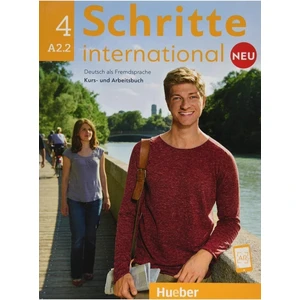 Huber Schritte International Neu 4. A2.2 Kurs Und Arbeitsbuch + CD-Rom