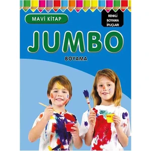 Jumbo Boyama Mavi Kitap