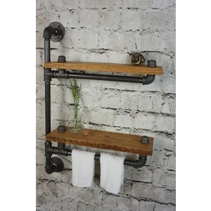 Blbn Design Dekoratif Duvara Borudan Raf