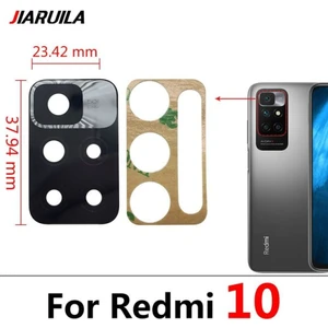 Xiaomi Redmi 10 Arka Kamera Camı Lens Yapışkanlı