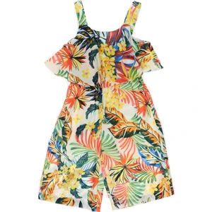 Kız Bebek Desenli Salopet