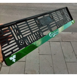 Aksaray Tasarım Atölyesi Plakalık Carlsberg Model Takmatik Pleksi Lazer Kesim(2 Adet )