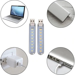 8 LED Günışığı Taşınabilir Mini USB LED Lamba 5730 Smd Kamp Stick LED Stck-Led-8
