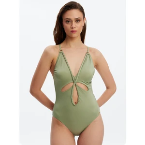 Açık Yeşil Kadın Mayo LRN23YKM2658