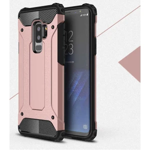 Heptek İletişim Samsung Galaxy S9 Plus Kılıf Armor Köşe Korumalı Çift Katman Tank Zırh Kapak (Crash)