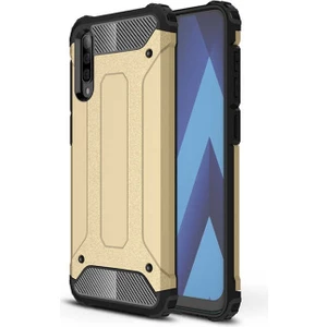 Heptek İletişim Samsung Galaxy A50 Kılıf Armor Köşe Korumalı Çift Katman Tank Zırh Kapak (Crash)