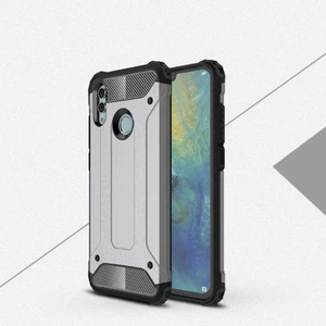 Heptek İletişim Huawei P Smart 2019 Kılıf Armor Köşe Korumalı Çift Katman Tank Zırh Kapak (Crash)