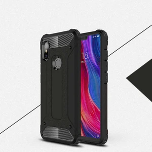 Heptek İletişim Xiaomi Redmi 6 Kılıf Armor Köşe Korumalı Çift Katman Tank Zırh Kapak (Crash)