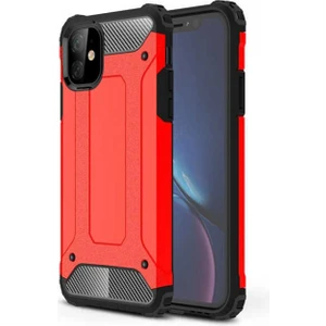 Heptek İletişim  Apple iPhone 11 Kılıf Armor Köşe Korumalı Çift Katman Tank Zırh Kapak (Crash)