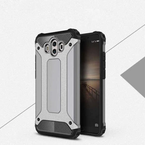 Heptek İletişim Huawei Mate 10 Kılıf Armor Köşe Korumalı Çift Katman Tank Zırh Kapak (Crash)