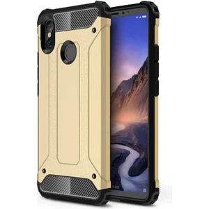 Heptek İletişim Xiaomi Mi Max 3 Kılıf Armor Köşe Korumalı Çift Katman Tank Zırh Kapak (Crash)