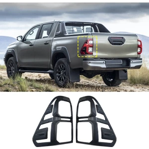 Stop Çerçevesi Siyah Toyota Hilux 2015+2019 Uyumludur