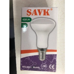 10 Adet Şavk  R50 LED Spot  6W=35W 420 Lümen 3000 Kelvin Sarı