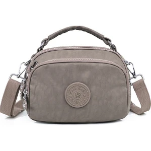 Moda Kadın Crossbody Çanta Hafif Su Geçirmez Naylon Kumaş Kapasiteli Açık Seyahat Banliyö Çantası Tek Omuz (Yurt Dışından)