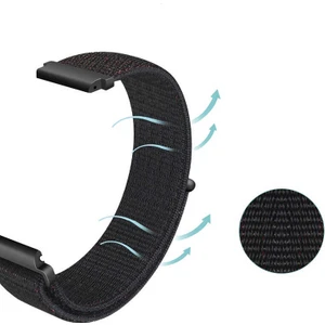 Xiaomi Watch S1 / S1 Pro / S1 Active Saat Kordonu Kumaş Cırt Cırtlı Kordon Kayış Strap