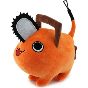 Yimei Devil Chainsaw Man Pochita Doll Peluş Oyuncak Rag Doll Doll Chainsaw Köpek Yastık (Yurt Dışından)