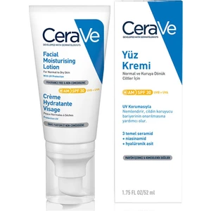 Cerave Spf 30 Yüz Kremi 52 ml