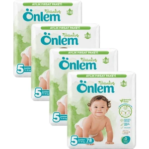 Botanika 5 Numara Junior Bebek Bezi 78 Adet x 4 Paket