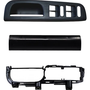 Alpha Auto Part Vw Passat B5,golf 4,jetta Için Kapı Kolu Cam Düğme Çerçeve Kapak Seti