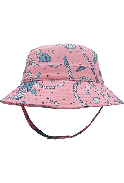 YKD Store Okyanus Tarzı Çocuk Güneş Koruyucu Balıkçı Şapkası, Beden: S 54-56CM Temel Halatı (Yurt Dışından)