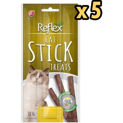 Hindili Kuzulu Kedi Ödül Çubuğu 5 gr x 3 x 5 Adet