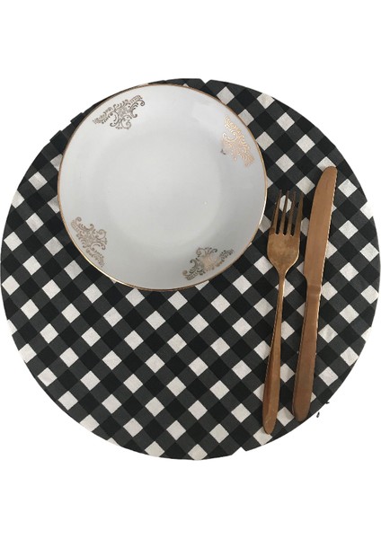 Siyah Pötikare, Dama Amerikan Servis, Kumaş Supla