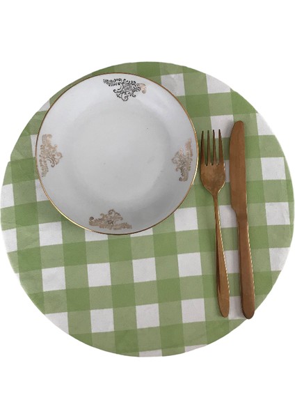 Yeşil Pötikare, Dama Amerikan Servis, Kumaş Supla