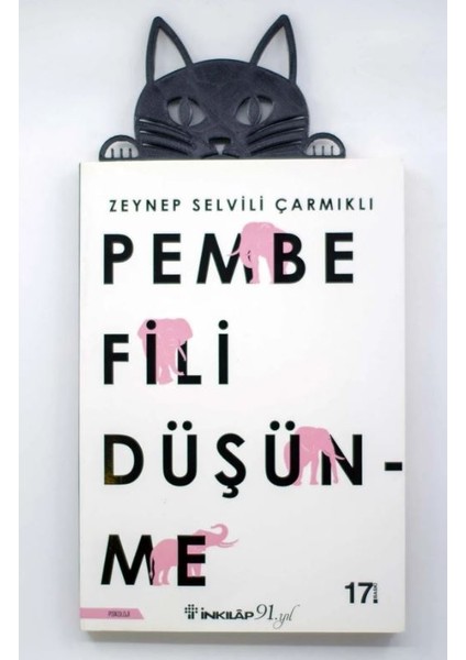 3dükkanım Kedi Figürlü 3D Kitap Ayracı