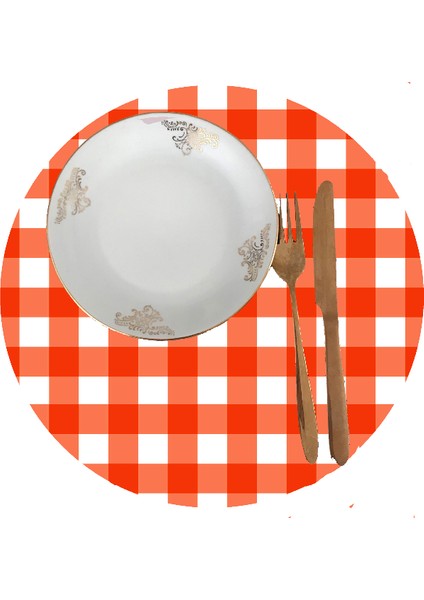 Turuncu Pötikare, Dama Amerikan Servis, Kumaş Supla