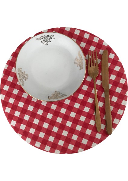 Küçük Kırmızı Pötikare, Dama Amerikan Servis, Kumaş Supla